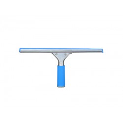 施達 不銹鋼三叉型玻璃刮 藍色膠條 35cm